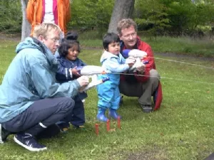 Det er sjovt far! Far: JA!