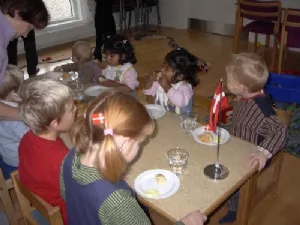 Fødselsdag i legestuen