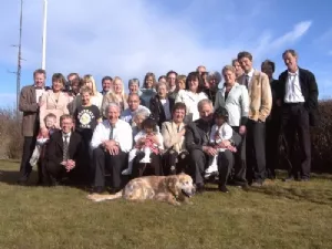 Præsten taler til Christina