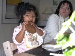 Bodil og Christina - Hvem morer sig mest?