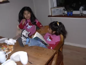 Afslapning dagen derpå