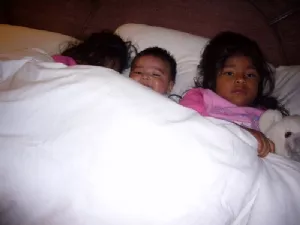 Han skal lige varmes lidt..