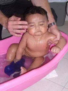 ... men ikke lige med hovedet først