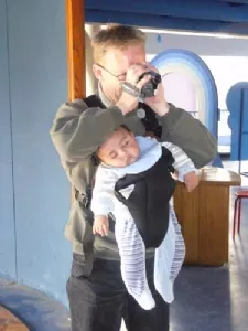 Det er hårdt at være på tur