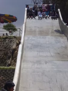 ... der er langt ned ...