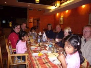 Fødseldagsmiddag uden fødselaren