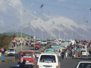 På vej tilbage, La Paz