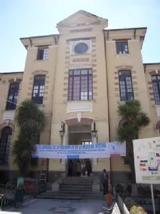 Hovedbygningen på Hospital de Clinicas