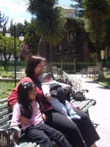 En hyggekrog med alter på hospitalet