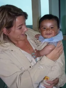 Tante Anette og Sebastian