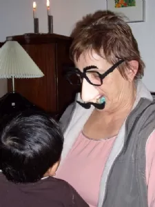 "Ka' du gætte hvem jeg er?" - Mormor