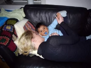 ... og det er Moster Ane og Sebastian også