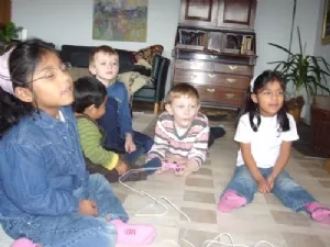 Der spilles med Fætrene