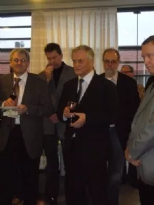 Bedstefars afskeds reception - endelig pensionist