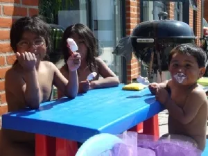 ... og så en is til at køle med