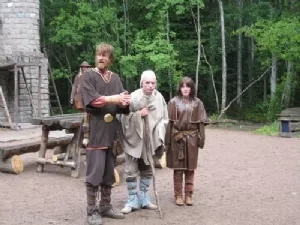 Ronja røverdatter og hendes far