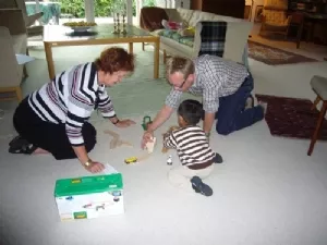 På besøg hos Ebba og Mogens