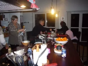 Forberedelse til julemiddagen