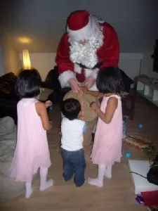 Og han havde sækken med!