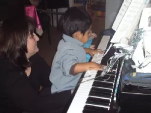 Sebastian og Mikkel spiller op