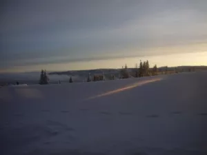 Flot view fra hytten