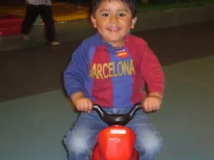 På scooter i Skallerup Klit