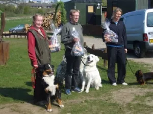 2., 1. og 3. pladsen