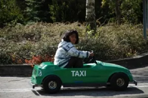 "I en taxa..." lige som Sanne (idolet) synger