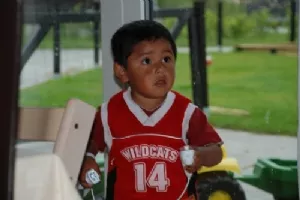 Sebastian spiller wii - boksning...