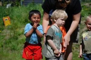 Og sådan ser man glad ud