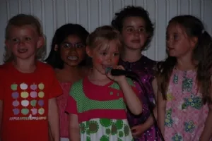 Sanglærker i Børnehuset ved Kilden