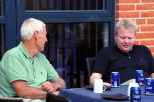 Sommerfest med øl...