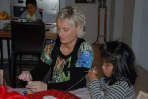 ... og pigerne nørkler