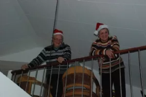 Nissefar og nissemor stod på første