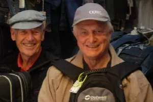 Et par glade bedstefædre (glade for at Mormor ordner sagerne)