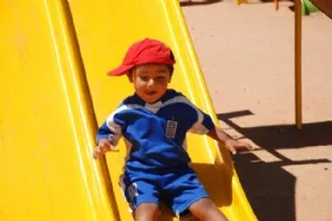 Og her kommer han selv