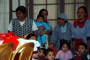 Personalet fra spædbørns stuen