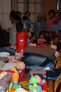 Det var overvældende med gaver