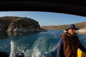 Kaptajnen på båden til/fra Soløen