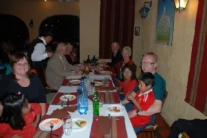 Middag på hotel Rosario