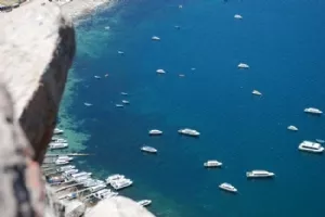 Havnen ved Copacabana (200 meter nede)