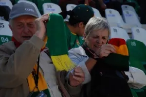 Bedstefar og mormor er parate