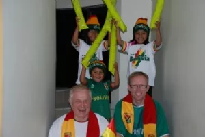 Dansker jubel på hotellet