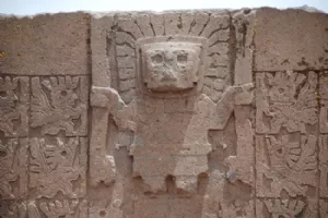 Det var dog også placeret forkert, men øverst ses solguden