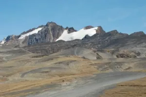Sne på toppen - 4650 meter