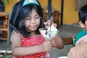 Maria på chokolade-jagt