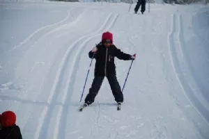 Og pigerne i fin stil - offpist