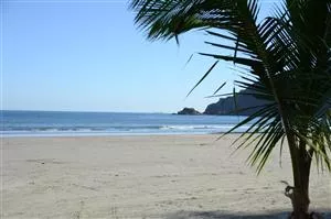 Stranden ud for Vistabela - meget tom