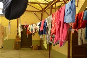 Vasketøj fra en dag + 5 rækker mere