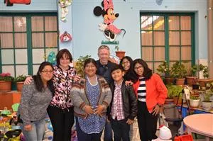 Pamela Maria og resten af familien